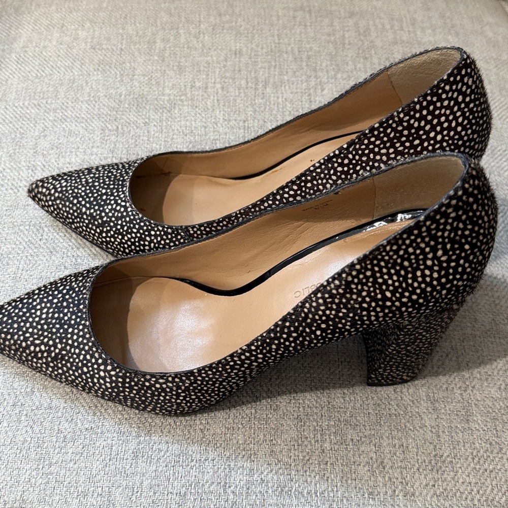 Elegant Black and White Women's Heels